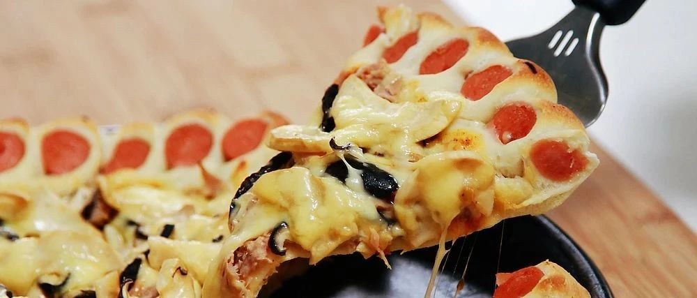 花邊花邊好簡單，幾張圖學(xué)會花邊pizza!!